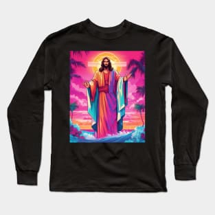 Jesus Christ Deliver Us From Evil Long Sleeve T-Shirt